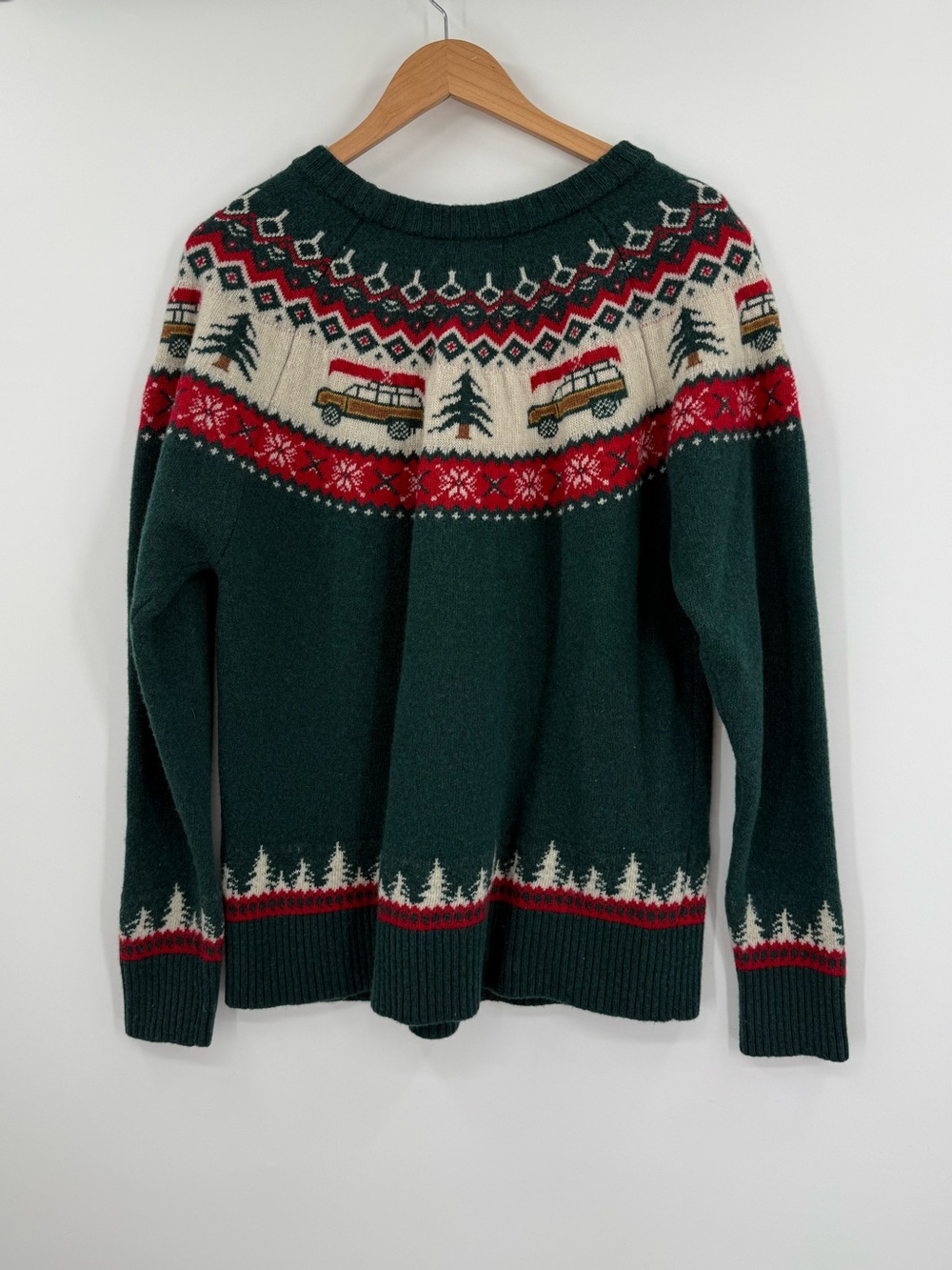 Cozy Cabin Sweaters by Kiel James Patrick Griswold Christmas Sweater | Green | X - Picture 5 of 9